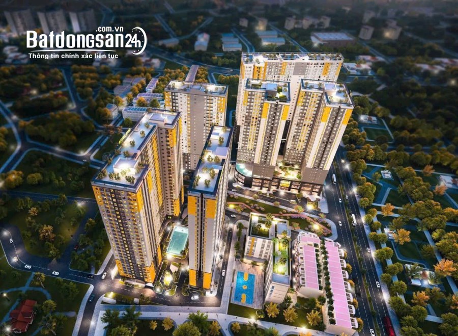 Bán căn hộ Tháp Green Emerald, Đường Thống Nhất 2, Phường Đông Hòa (TP Dĩ An cũ)