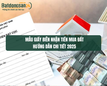 Mẫu giấy biên nhận tiền mua đất: Hướng dẫn chi tiết 2025